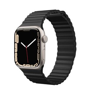 Next One 42/44mm Apple Watch Leather Loop - Black