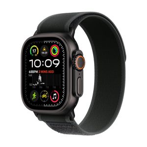 Apple Watch Ultra 2 GPS + Cellular 49mm Black Titanium Case with Black Trail Loop - M/L