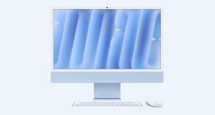 iMac 24&quot; Retina 4.5K Display с Apple M4 Chip с 8-Core CPU, 8-Core GPU, 16GB RAM, 256GB SSD - Blue, Intl. Engl. клавиатура