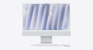 iMac 24&quot; Retina 4.5K Display с Apple M4 Chip с 8-Core CPU, 8-Core GPU, 16GB RAM, 256GB SSD - Silver, Intl. Engl. клавиатура