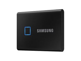Външен диск Samsung Portable SSD T7 Touch 500GB Black