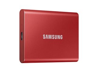 Външен диск Samsung Portable SSD T7 500GB Red