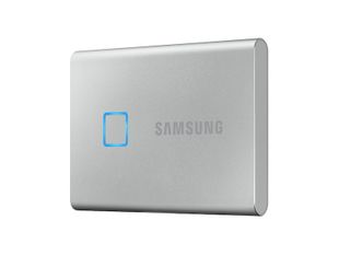 Външен диск Samsung Portable SSD T7 Touch 2TB Silver
