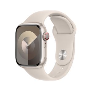 Apple Watch Series 9 Cellular 45mm Starlight Alu Case w Starlight Sport Band - S/M (DEMO)