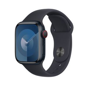 Apple Watch Series 9 Cellular 45mm Midnight Alu Case w Midnight Sport Band - S/M (DEMO)