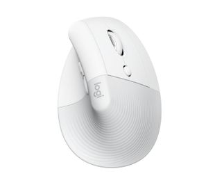 Logitech Lift for Mac Vertical Ergonomic Mouse - Off-White/Pale Grey