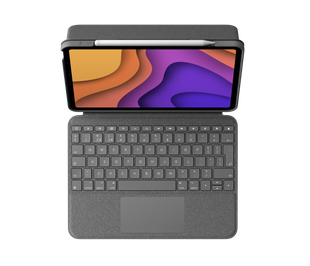 Logitech Folio Touch Backlit Keyboard Case with Trackpad for iPad Pro 11&quot; (1st, 2nd, 3rd &amp; 4th gen) - Oxford Grey - UK