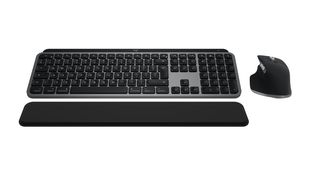 Logitech MX Keys S Combo for Mac MX Master 3S for Mac, MX Keys S for Mac &amp; MX Palm Rest - Space Grey - US/INT