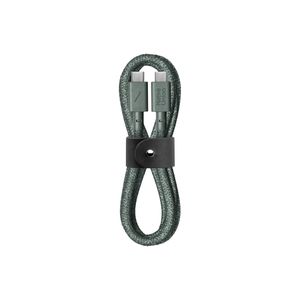 Native Union Belt Cable USB-C to USB-C 1,2m - Slate Green