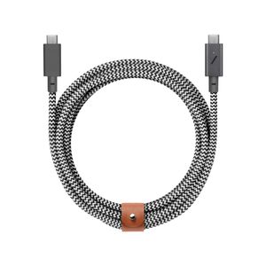 Native Union Belt Cable USB-C to USB-C-Pro 240W 2,4m - Zebra