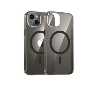 Dviced Magsafe iPhone 15 clear case - Black