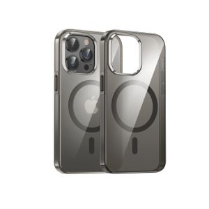 Dviced Magsafe iPhone 15 Pro clear case - Black