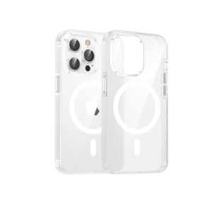 Dviced Magsafe iPhone 15 Pro clear case- White