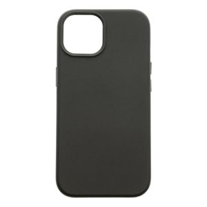 Dviced Leather case with magsafe for iPhone 15 - Black