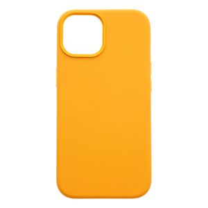 Dviced Leather case with magsafe for iPhone 15 - Orange