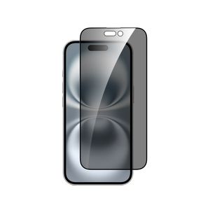 Dviced Privacy tempered glass screen protector edge to edge for iPhone 16 with applicator