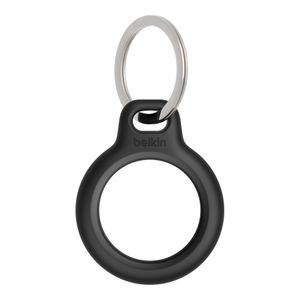 Belkin Secure Holder w Keyring - Airtag - Black