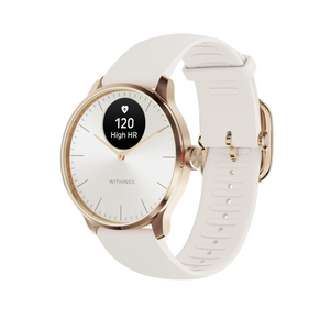 Withings Scanwatch Light / 37mm  (Activity, Sleep Tracker / Stainless steel, fkm wristband, sapphire glass) - Send