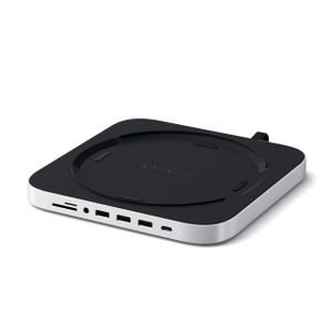 Satechi Aluminium Type-C Stand and Hub за Mac Mini Silver