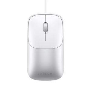 Satechi Slim LX Wired Mouse - Silver