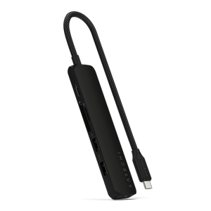 Satechi 6-in-1 USB-C Slim Multiport Adapter - Black