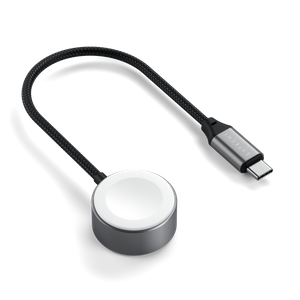 Satechi USB-C Magnetic Fast-Charging Cable for Apple Watch - Space Gray