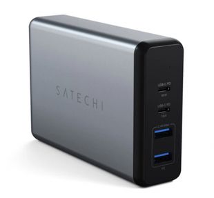 Satechi 108W Type-C MultiPort Travel Charger Space Gray