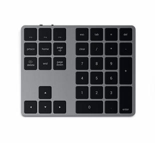 Satechi Aluminum Bluetooth Extended Keypad - Space Grey