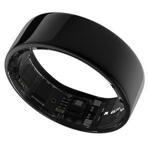 Ultrahuman Ring Air - Smart Ring, Charger, USB Cable / Size-08- Aster_Air_Black