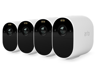 ARLO Essential Outdoor Security Camera - 4 Camera Kit - White