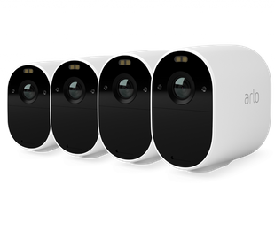 ARLO Essential Outdoor Security Camera - 4 Camera Kit - White