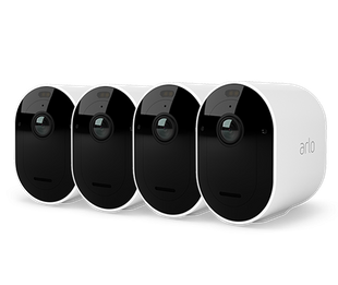 ARLO Pro 5 Outdoor Security Camera - 4 Camera Kit - White