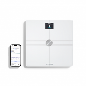 Withings Body Comp Complete Body Analysis Wi-Fi Scale - White