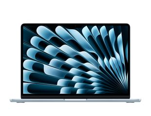 MacBook Air 13.6&quot; с Apple M4 с 10-core CPU и 10-core GPU, 24GB, 512GB SSD - Sky Blue, Intl. Engl. клавиатура