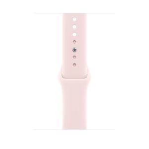 Apple Watch 46mm Sport Band: Soft Pink Sport Band - S/M (SEASONAL)