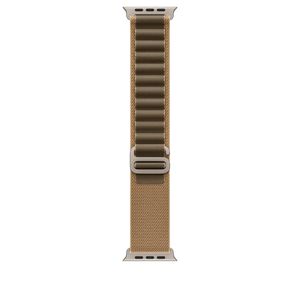 Apple Watch 49mm Titanium Loop: Desert Alpine Loop - Large - Natural Titanium Finish