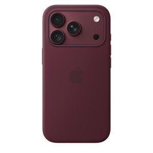 Apple iPhone 18 Pro Silicone Case with MagSafe - Burgundy
