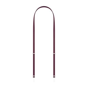 Apple Crossbody Strap – Burgundy