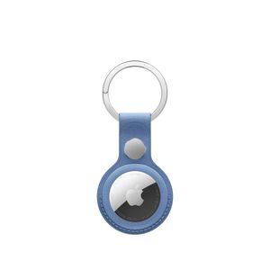 Apple AirTag FineWoven Key Ring – Wildflower Blue