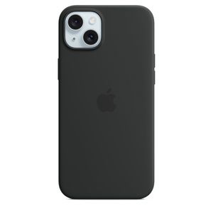 Apple iPhone 15 Plus Silicone Case w MagSafe - Black