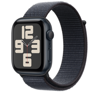 Apple Watch SE2 v3 GPS 44mm Midnight Alu Case with Ink Sport Loop