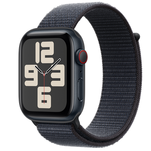 Apple Watch SE2 v3 Cellular 44mm Midnight Alu Case with Ink Sport Loop