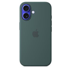 Apple iPhone 16 Silicone Case with MagSafe - Lake Green (Seasonal)