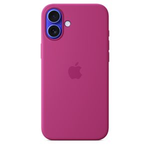 Apple iPhone 16 Plus Silicone Case with MagSafe - Fuchsia (Seasonal)