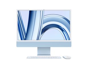 iMac 24&quot; Retina 4.5K Display с Apple M3 Chip с 8-Core CPU, 10-Core GPU, 8GB RAM, 256GB SSD - Blue, Intl. Engl. клавиатура