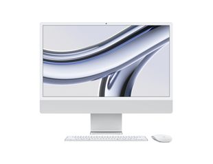 iMac 24&quot; Retina 4.5K Display с Apple M3 Chip с 8-Core CPU, 10-Core GPU, 8GB RAM, 256GB SSD - Silver, Intl. Engl. клавиатура