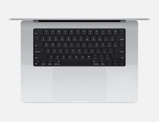 MacBook Pro 16&quot; 2024 с Apple M4 Pro с 14-core CPU и 20-core GPU, 24GB RAM, 512GB SSD - Silver, Intl. Engl. клавиатура