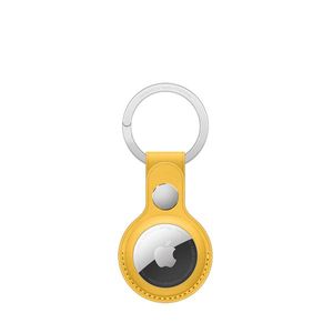 Apple AirTag Leather Key Ring Meyer Lemon (Seasonal Summer 2021)