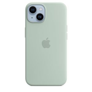 Apple iPhone 14 Silicone Case with MagSafe - Succulent (SEASONAL 2022 Fall)