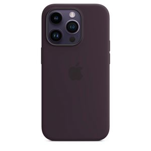 Apple iPhone 14 Pro Silicone Case with MagSafe - Elderberry (SEASONAL 2022 Fall)